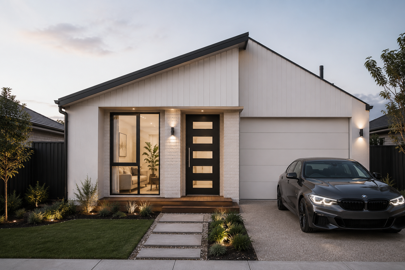 The Merri single storey facade