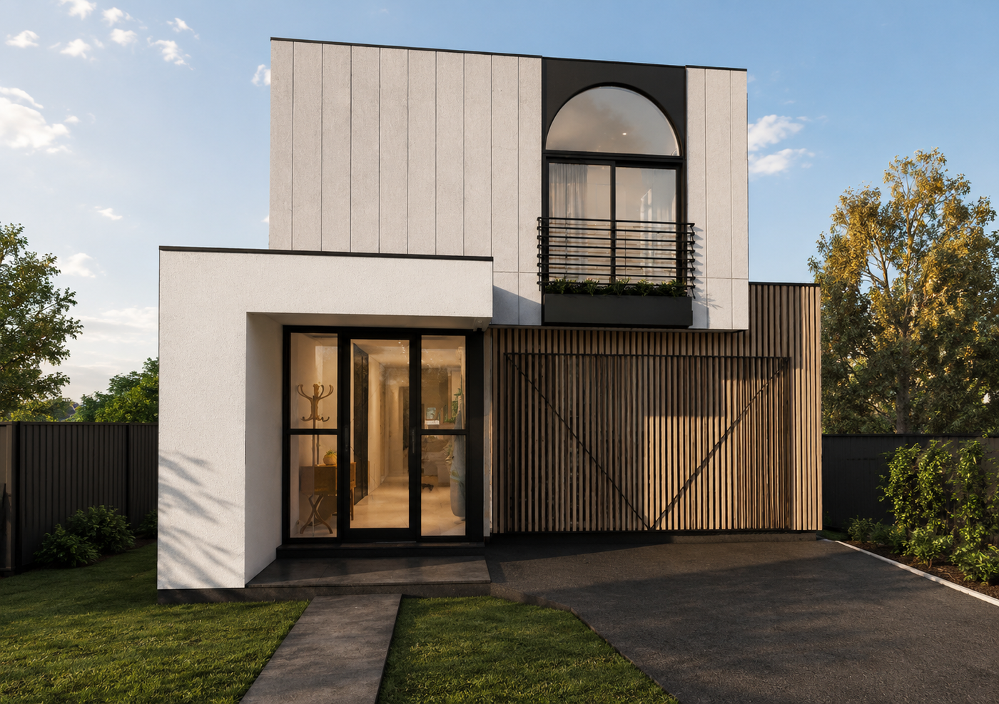 The Northcote double storey facade