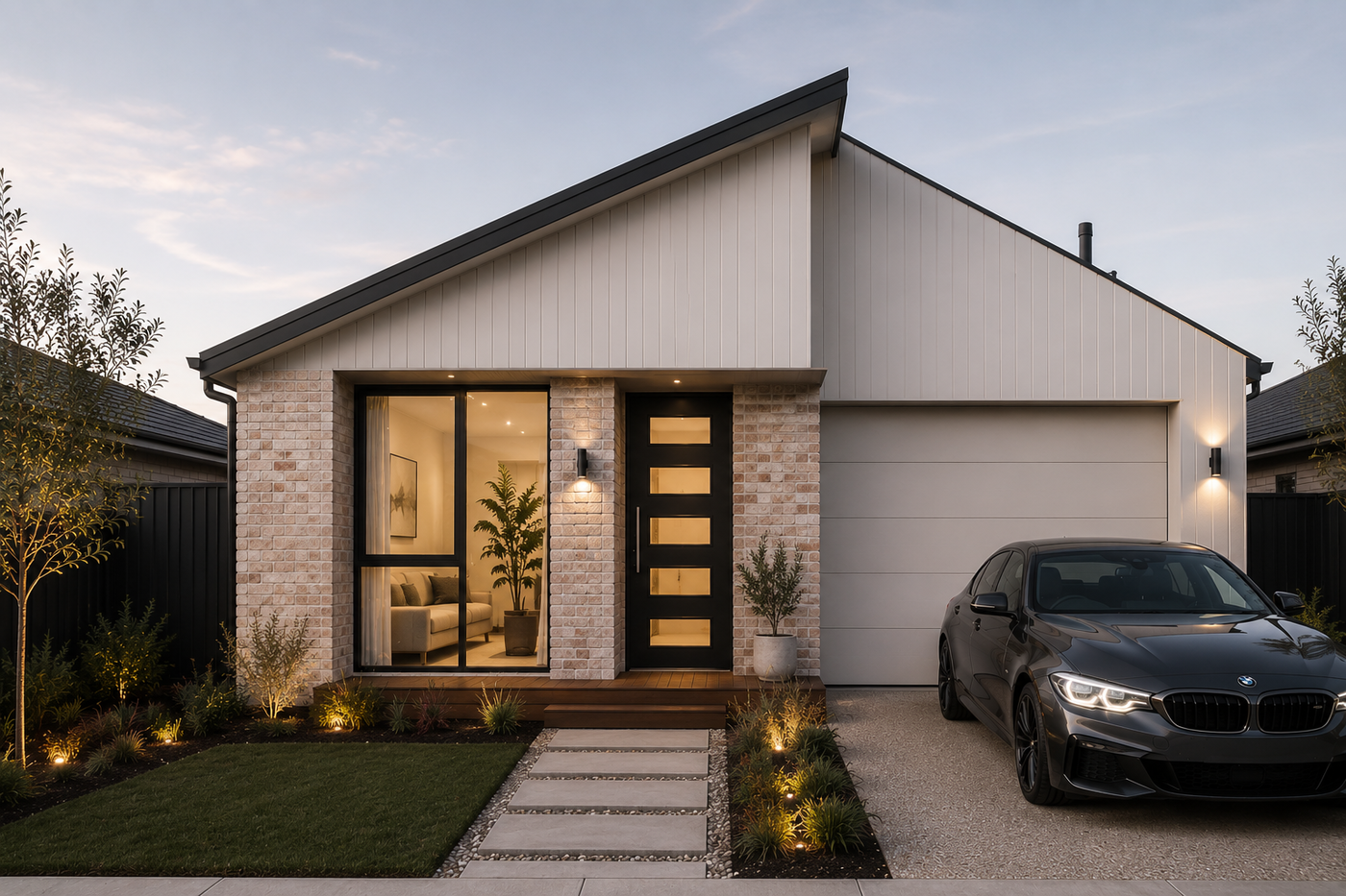 The Pascoe single storey facade
