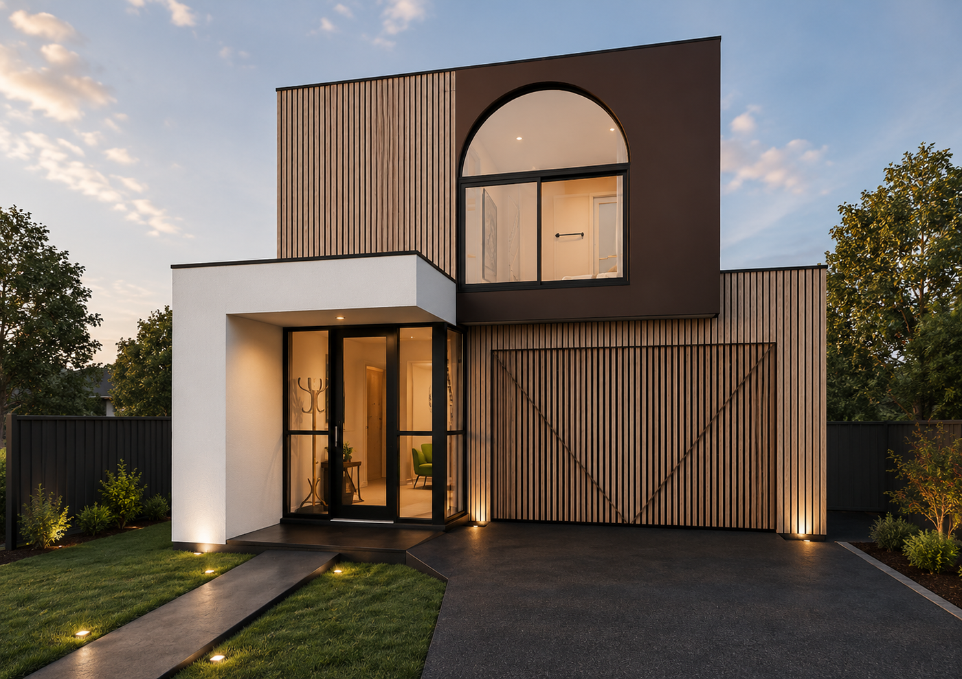 The Thornbury double storey facade