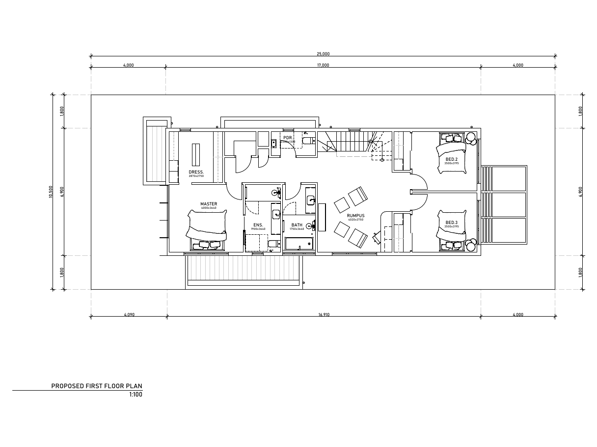 The Coburg double storey — view 2