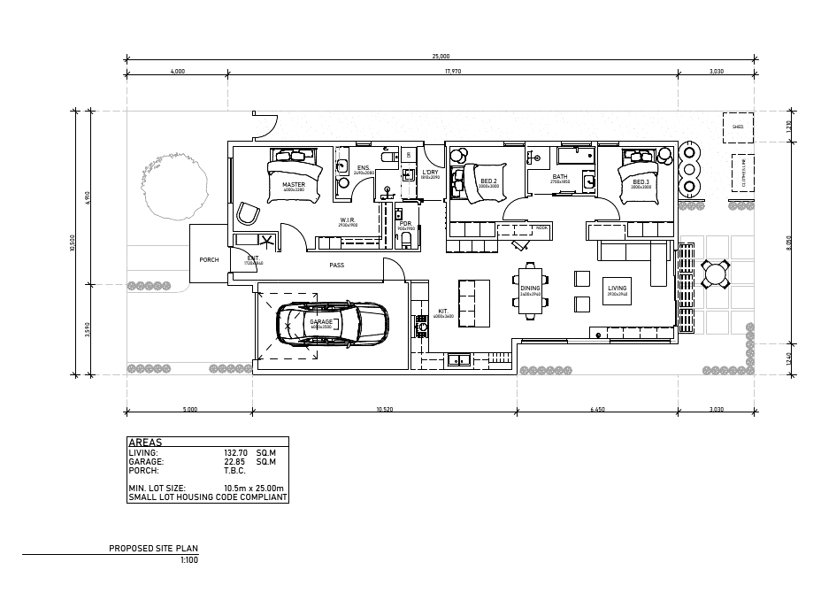 The Merri single storey floor plan