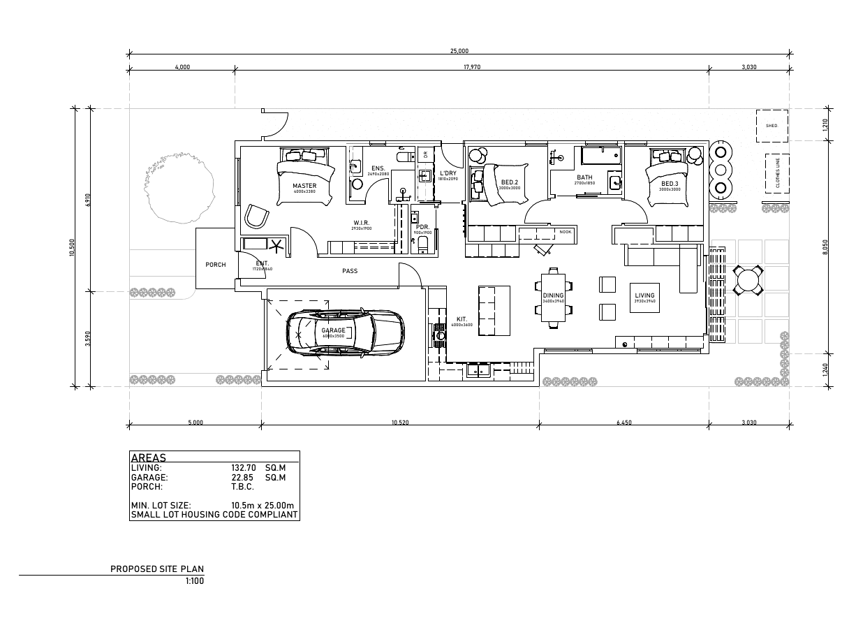 The Pascoe single storey floor plan