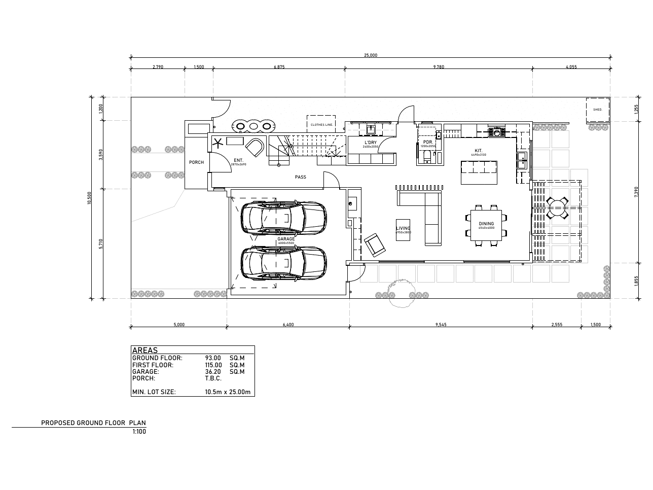 The Preston double storey floor plan